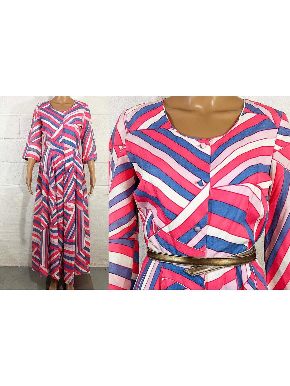 Dorothy McNab Palazzo Jumpsuit 1950s 1960s Wide Leg Montego Bay Designer Small